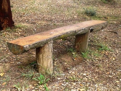 Banco Rústico 2 patas