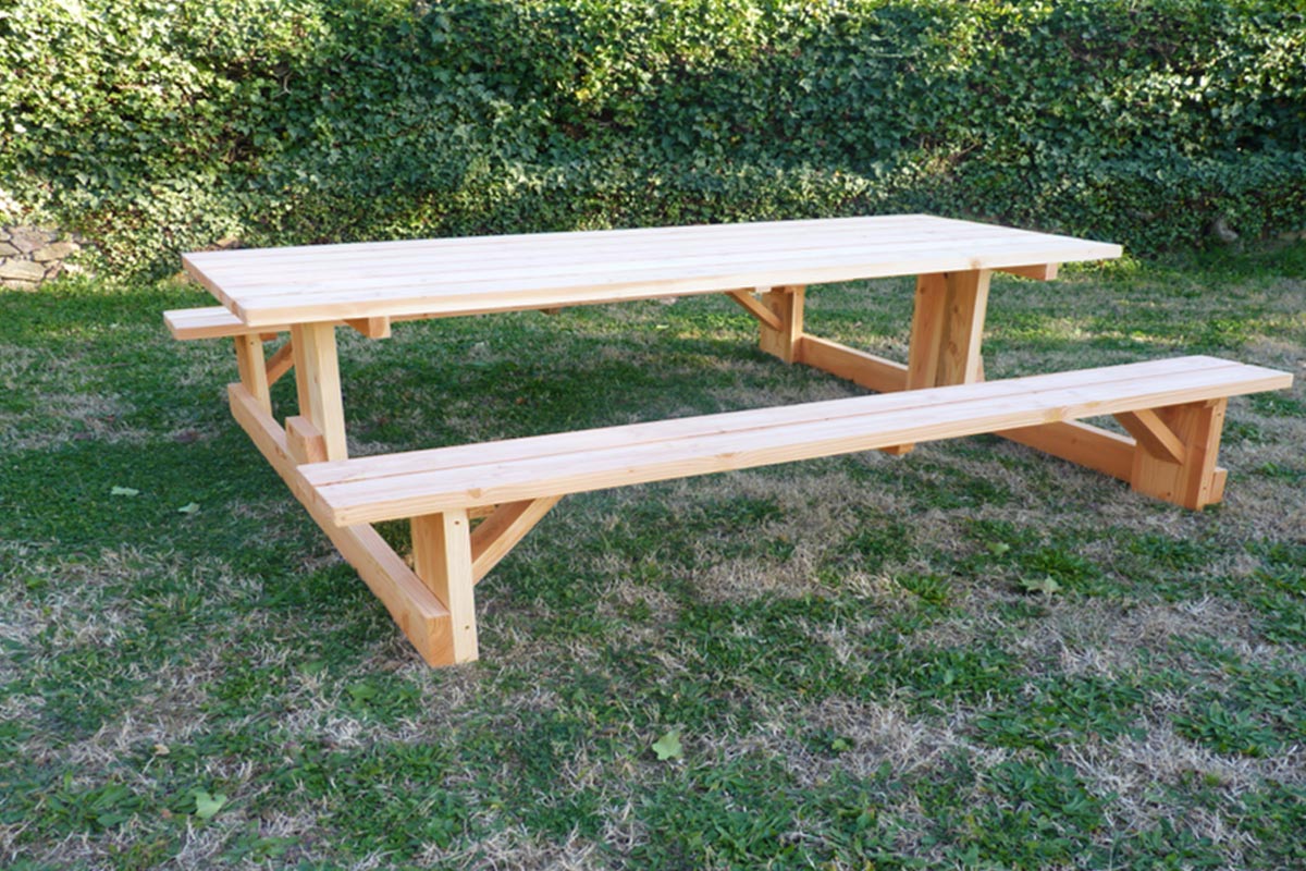 Foto mesa rectangular fija modelo ceilan
