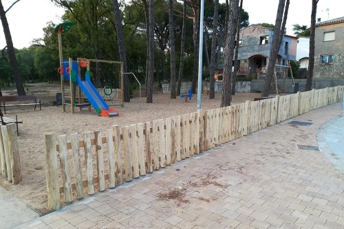 Proyectos exteriores en madera de acacia